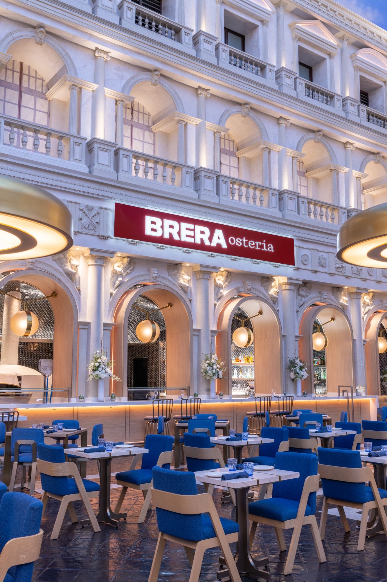 Inside Brera Osteria